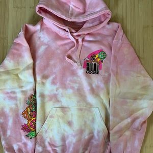 NWOT Goose (the band) Wonderland Tye-Die Hoodie